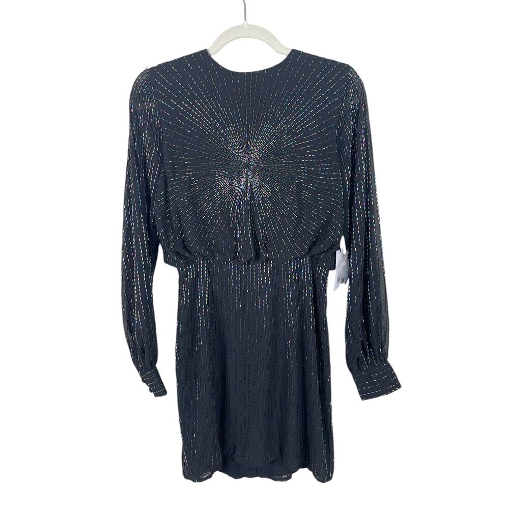 LPA Bellissa Mini Dress XXS Rainbow Sequined Holiday Party New Years  NEW